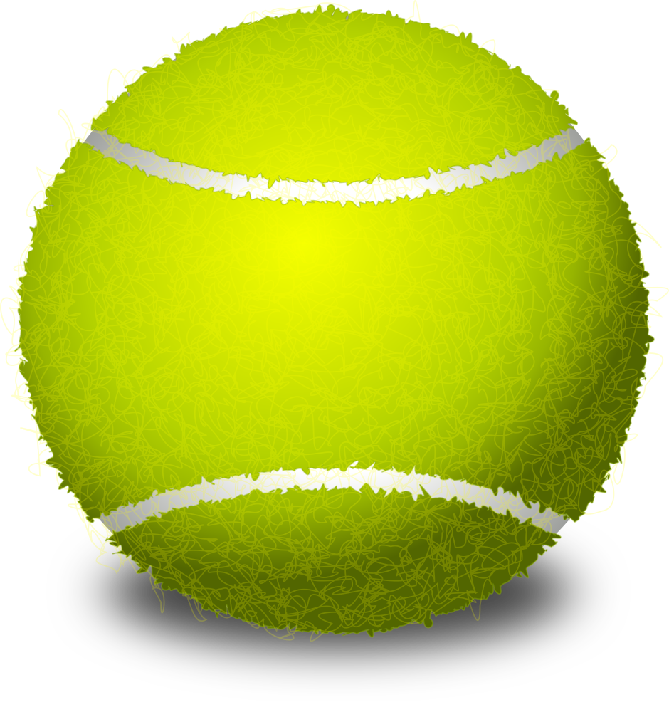 OnlineLabels Clip Art - tennis ball